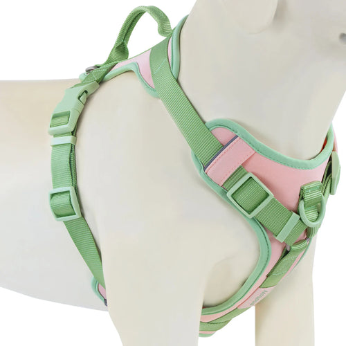 New Chocolate Color Luxury Dog Harness No Pull for Large Small Dogs