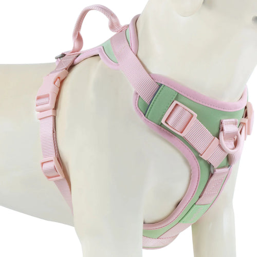 New Chocolate Color Luxury Dog Harness No Pull for Large Small Dogs