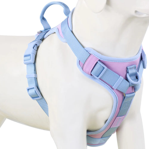 New Chocolate Color Luxury Dog Harness No Pull for Large Small Dogs