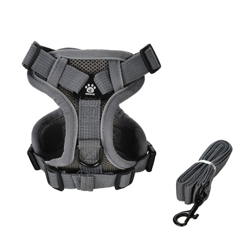 Cat Harness and Leash Set Escape Proof Reflective Outdoor Walking