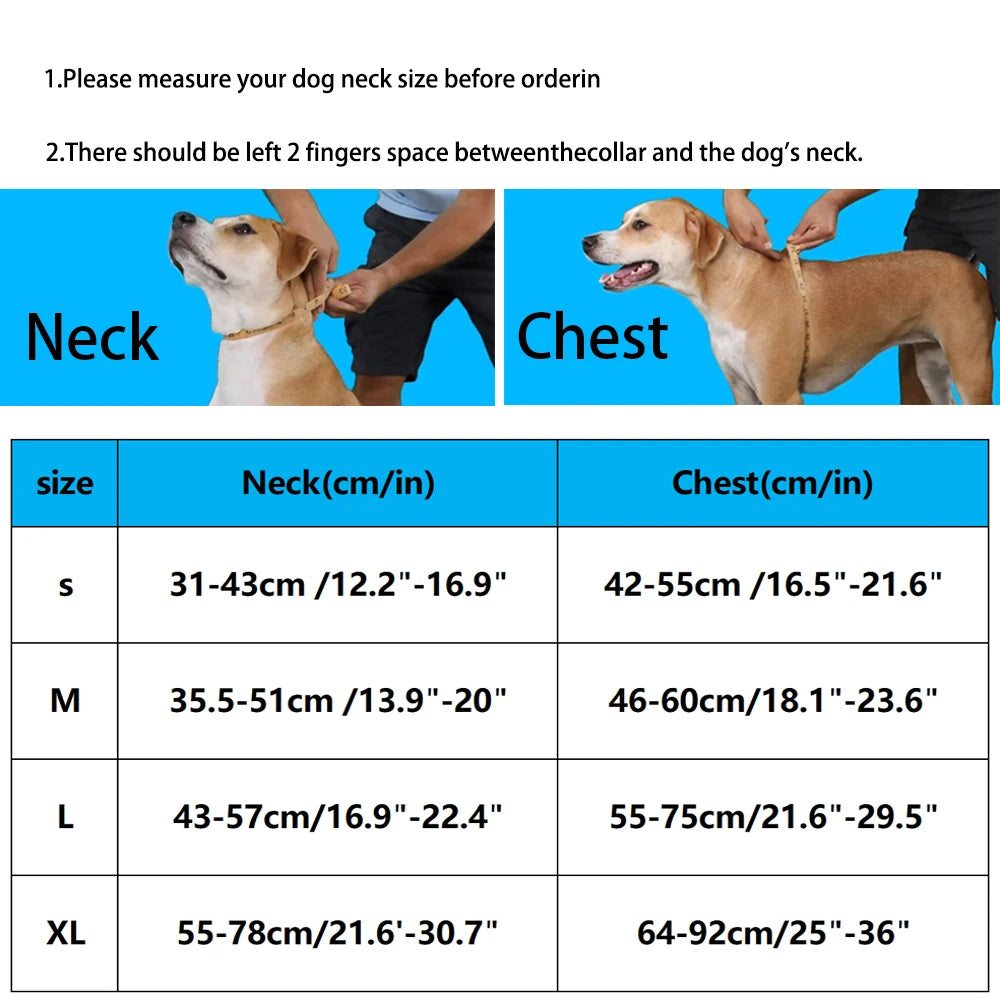 New Chocolate Color Luxury Dog Harness No Pull for Large Small Dogs
